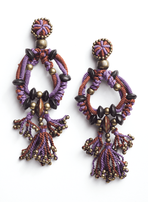 Cabasa Earrings