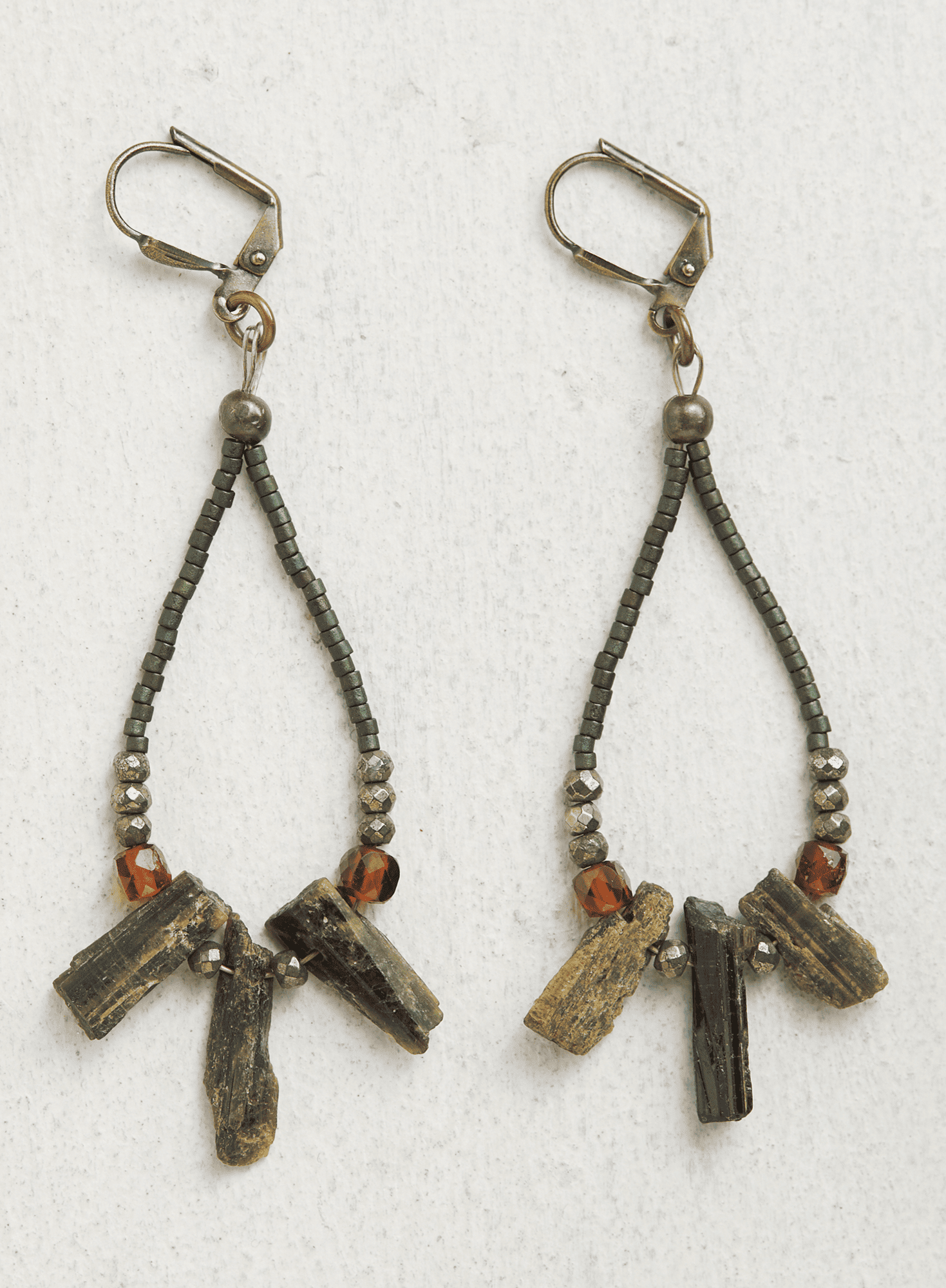 Forest Crystal Earrings
