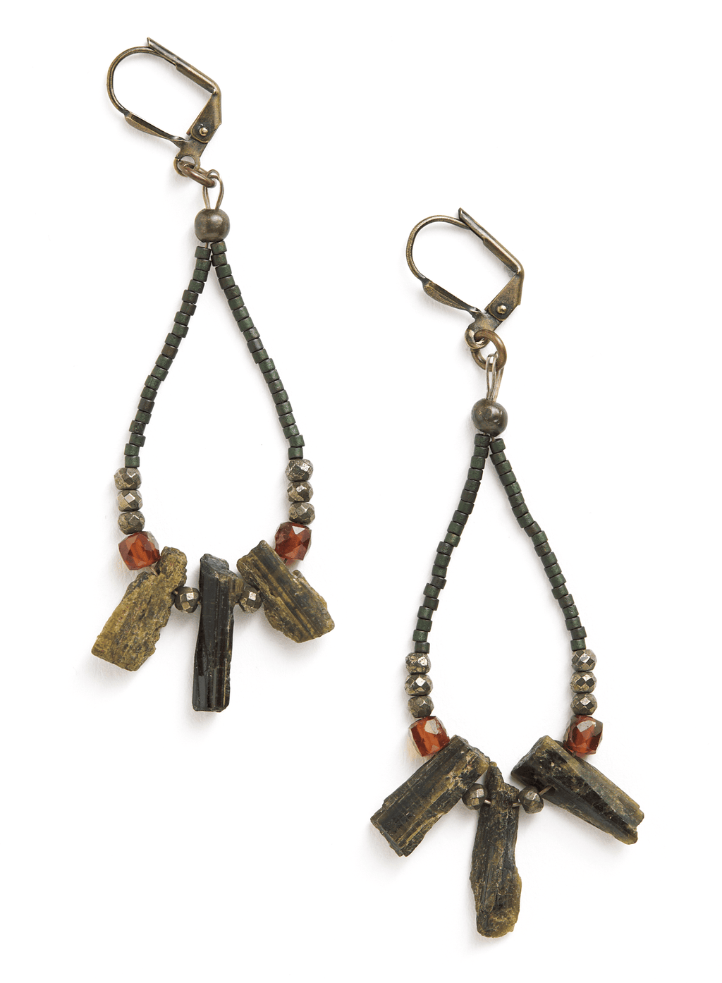 Forest Crystal Earrings