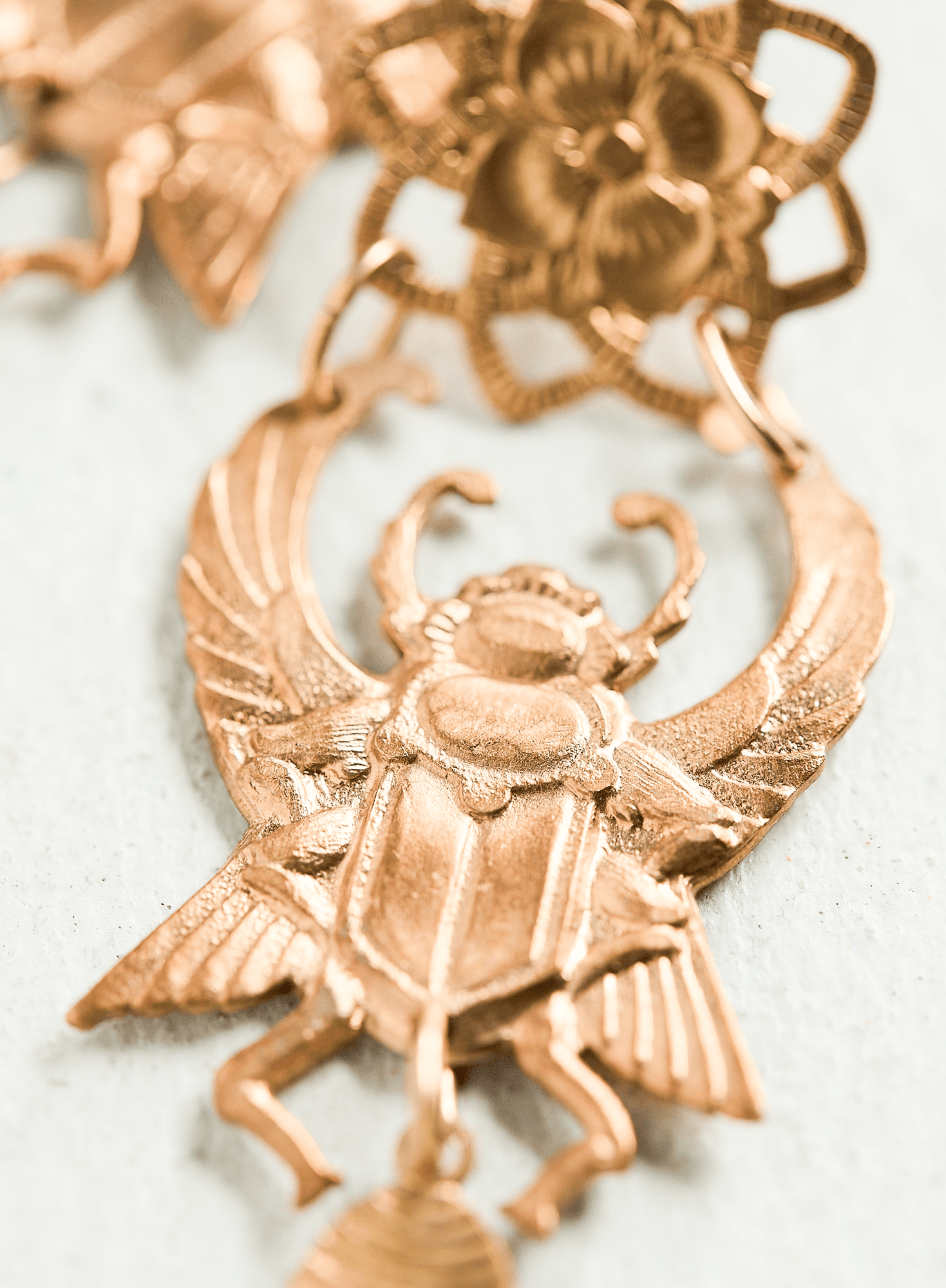 Scarab Earrings